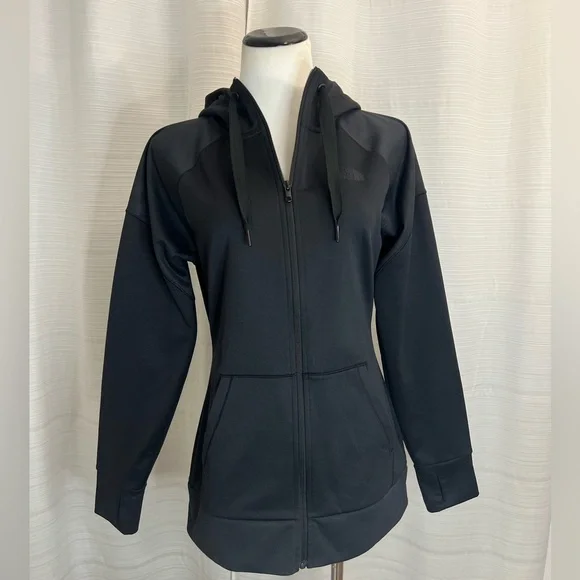 The North Face Women’s Suprema Full Zip Hooded Jacket Size Medium Black NWOT - Picture 2 of 13